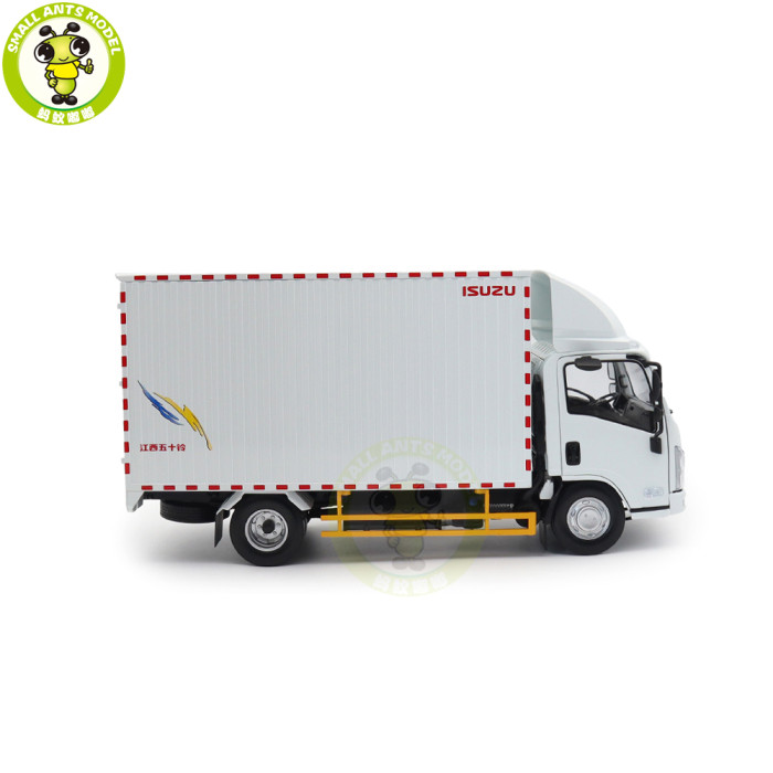 1/18 ISUZU ELF Truck Van Diecast Model Car Toys Gifts For Father Friends