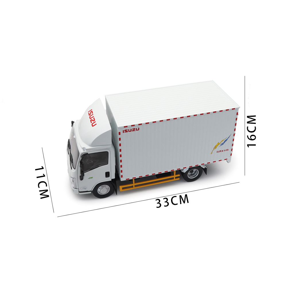 1/18 ISUZU ELF Truck Van Diecast Model Car Toys Gifts For Father