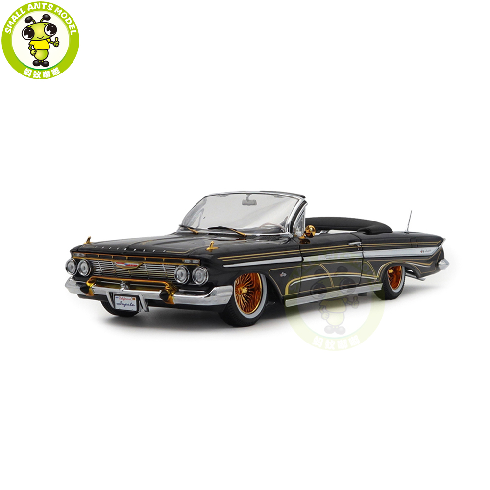 1/18 SUNSTAR Chevrolet 1961 IMPALA Lowrider Open Convertible