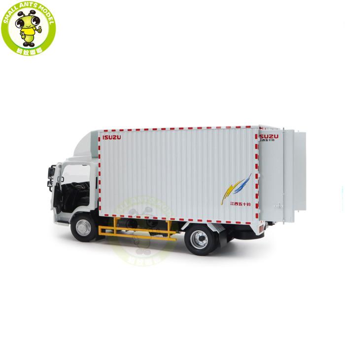 1/18 ISUZU ELF Truck Van Diecast Model Car Toys Gifts For Father Friends