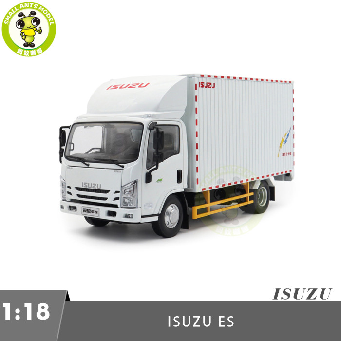 1/18 ISUZU ELF Truck Van Diecast Model Car Toys Gifts For Father Friends