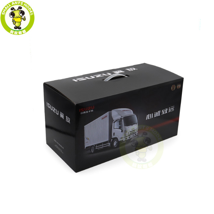 1/18 ISUZU ELF Truck Van Diecast Model Car Toys Gifts For Father Friends