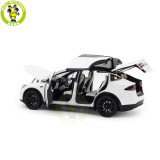 1/18 Tesla Model X P110D Diecast Model Toys Car Gifts For Friends