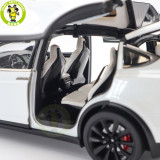 1/18 Tesla Model X P110D Diecast Model Toys Car Gifts For Friends