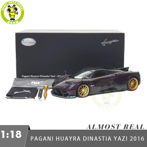 Pre-order 1/18 Pagani Huayra Dinastia Yazi 2016 Almost Real 850331001 Diecast Model Toys Car Gifts For Friends