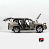 1/18 LCD TOYOTA LAND CRUISER 300 LC300 ZX Diecast Model Toy Car Gifts For Friends Father