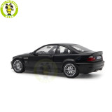 1/18 BMW M3 CSL 2003 E46 Norev 183017 Saphire Black Diecast Model Car Toys Gifts For Adults Friends