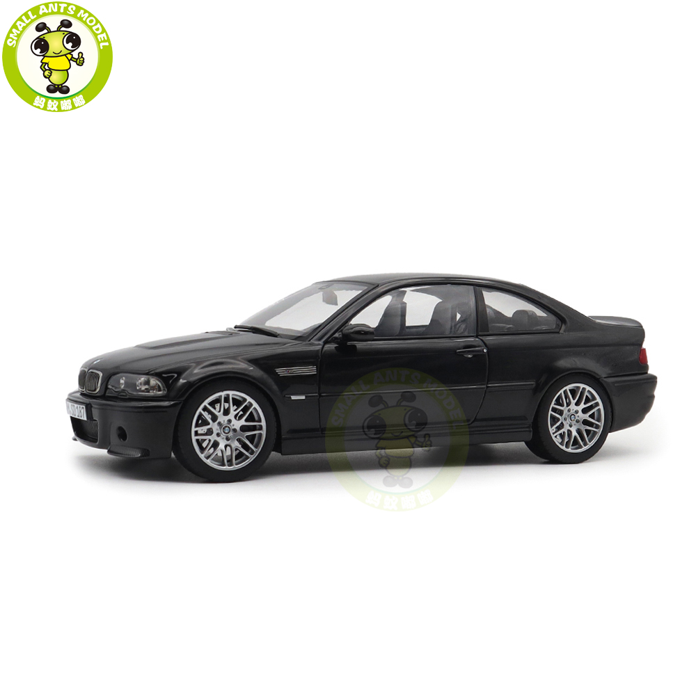 1/18 BMW M3 CSL 2003 E46 Norev 183017 Saphire Black Diecast Model