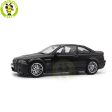 1/18 BMW M3 CSL 2003 E46 Norev 183017 Saphire Black Diecast Model Car Toys Gifts For Adults Friends
