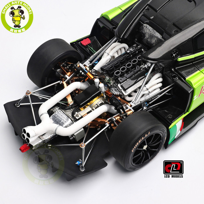 1/18 LCD Pagani Huayra R Diecast Model Car Gifts For Father Friends