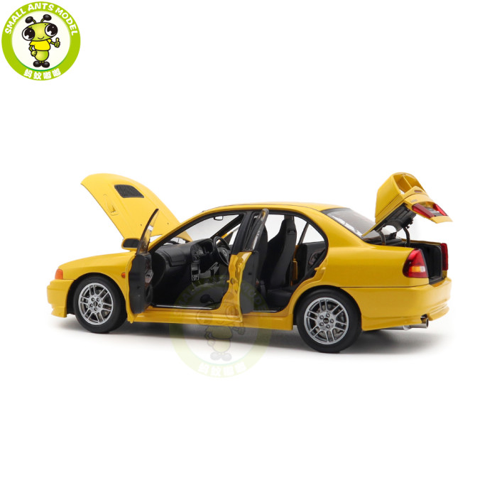1/18 MOTORHELIX Mitsubishi EVO IV Diecast Model Toy Car Gifts For Father Friends
