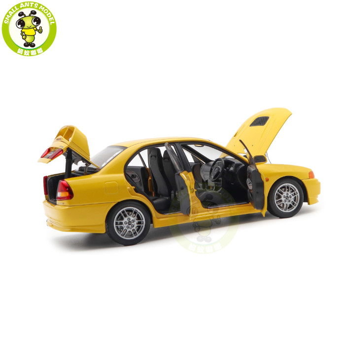 1/18 MOTORHELIX Mitsubishi EVO IV Diecast Model Toy Car Gifts For Father Friends