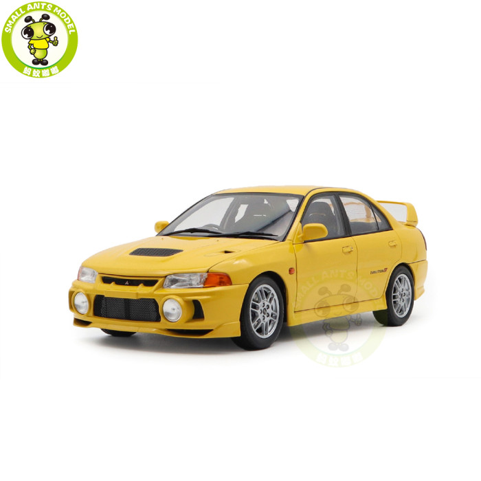 1/18 MOTORHELIX Mitsubishi EVO IV Diecast Model Toy Car Gifts For Father Friends