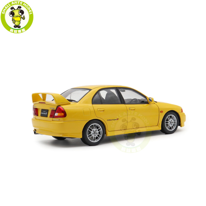 1/18 MOTORHELIX Mitsubishi EVO IV Diecast Model Toy Car Gifts For Father Friends