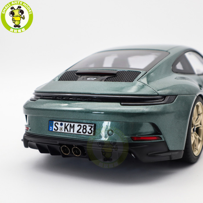 1/18 Porsche 911 GT3 Touring 2021 Norev 187382 Malachite Green Metallic Diecast Model Toys Car Gifts For Husband Boyfriend Father