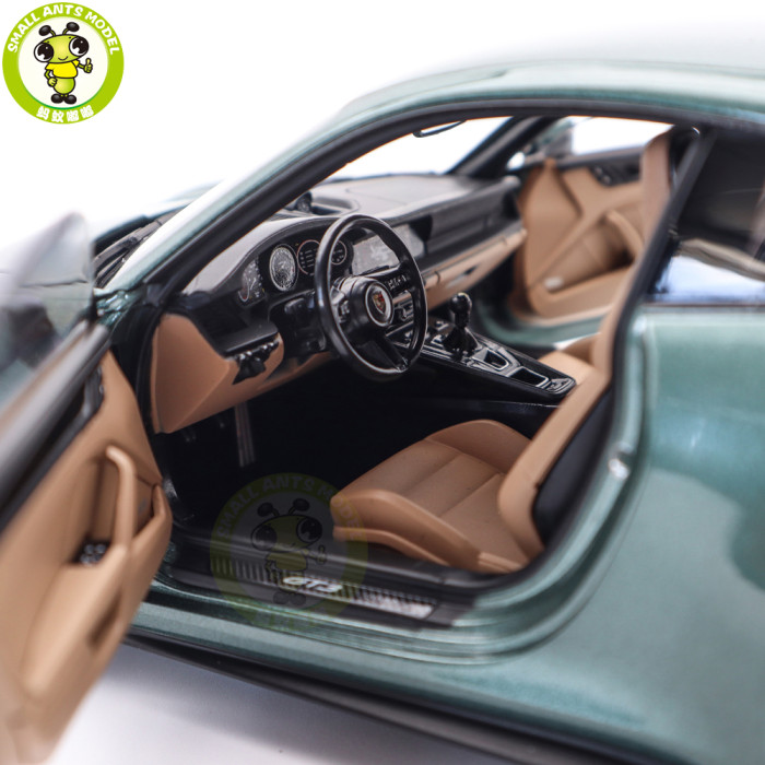 1/18 Porsche 911 GT3 Touring 2021 Norev 187382 Malachite Green Metallic Diecast Model Toys Car Gifts For Husband Boyfriend Father