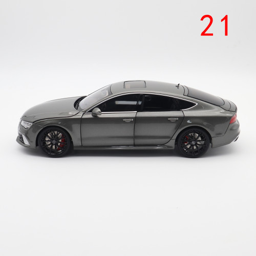 Damaged 1/18 Audi RS 7 RS7 2016 KengFai Diecast Metal Model Car