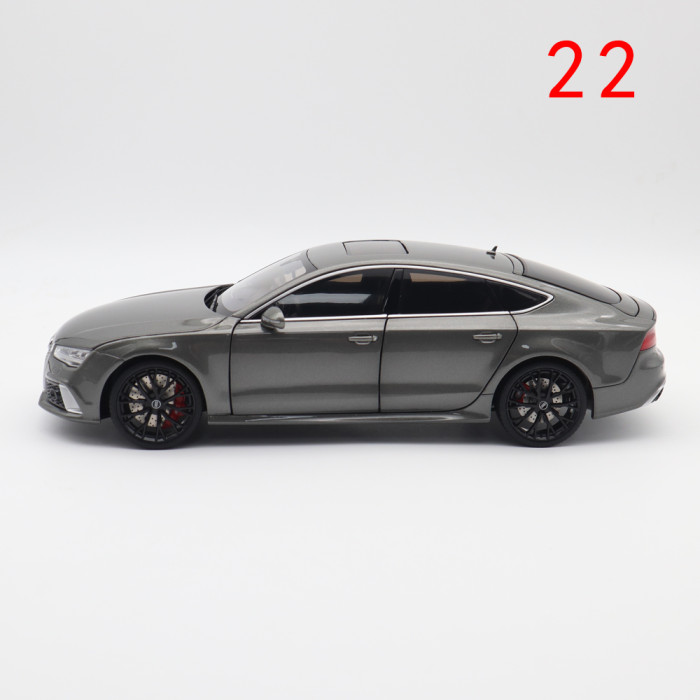 Damaged 1/18 Audi RS 7 RS7 2016 KengFai Diecast Metal Model Car