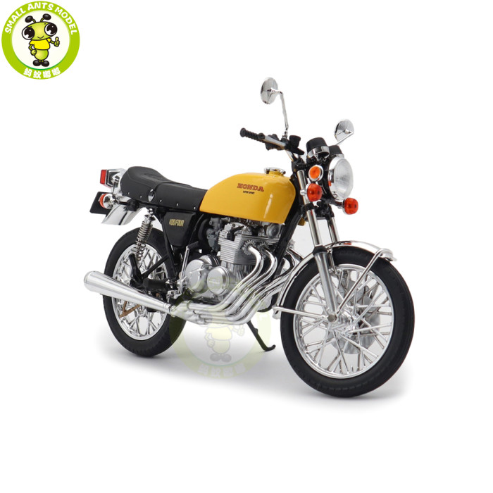 1/12 AOSHIMA Honda CB400FOUR Diecast Model Motorcycle Car Toy Gifts For Friends Father