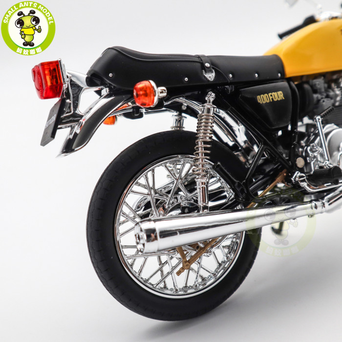 1/12 AOSHIMA Honda CB400FOUR Diecast Model Motorcycle Car Toy Gifts For Friends Father