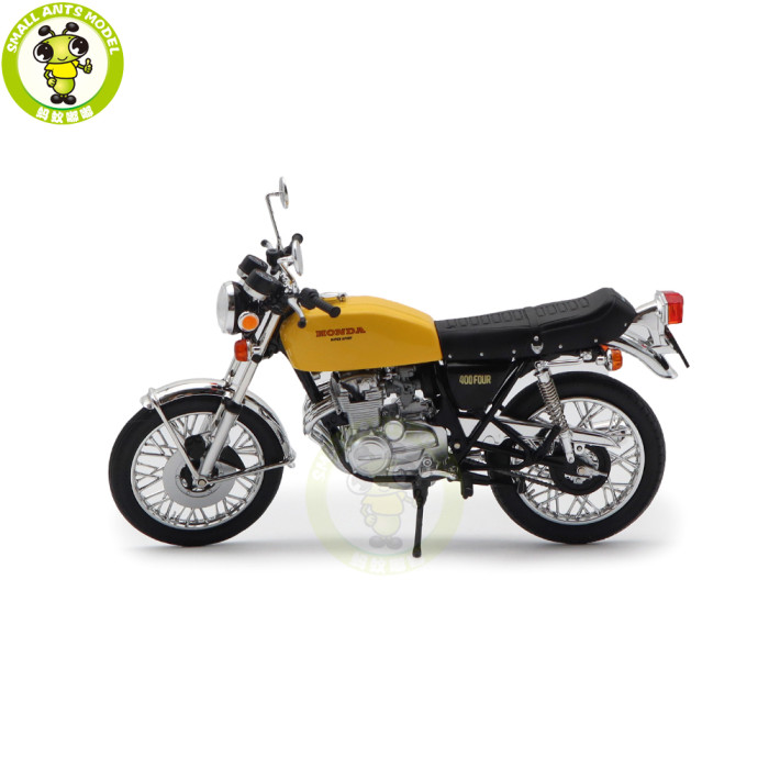 1/12 AOSHIMA Honda CB400FOUR Diecast Model Motorcycle Car Toy Gifts For Friends Father