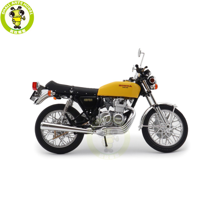 1/12 AOSHIMA Honda CB400FOUR Diecast Model Motorcycle Car Toy Gifts For Friends Father