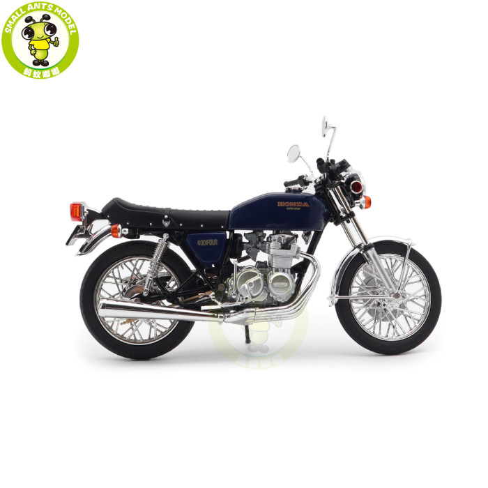 1/12 AOSHIMA Honda CB400FOUR Diecast Model Motorcycle Car Toy Gifts For Friends Father