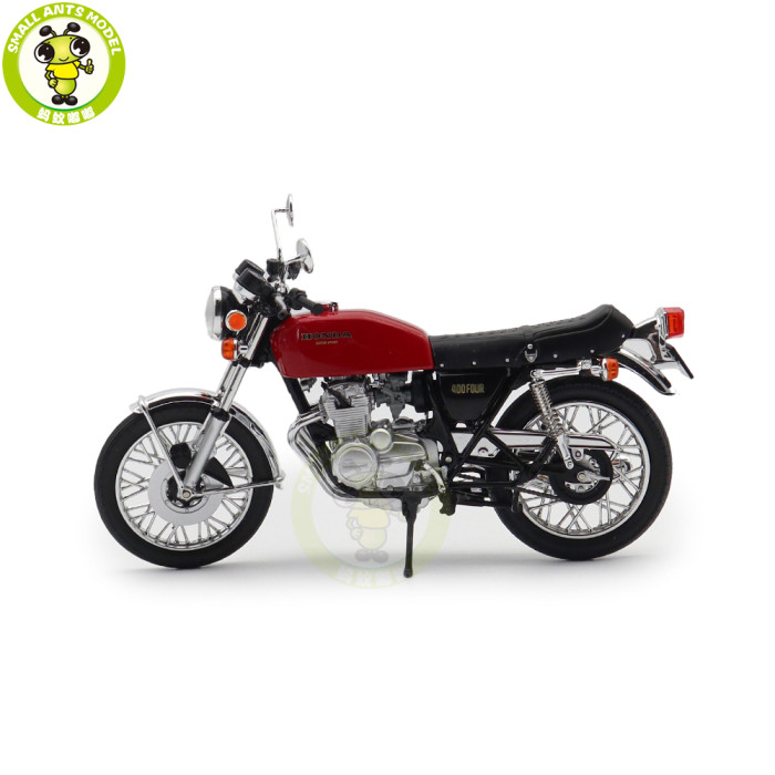 1/12 AOSHIMA Honda CB400FOUR Diecast Model Motorcycle Car Toy Gifts For Friends Father