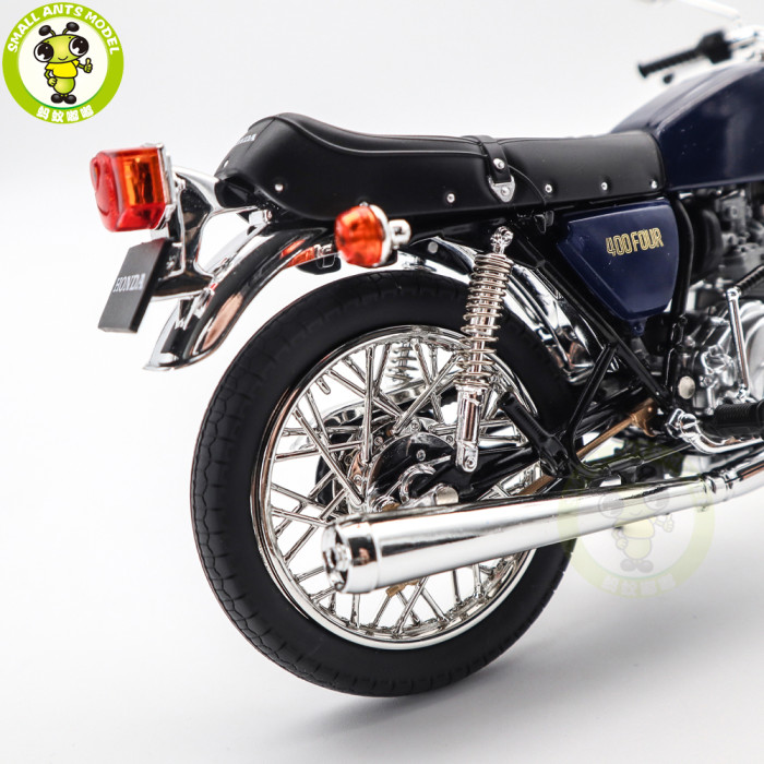 1/12 AOSHIMA Honda CB400FOUR Diecast Model Motorcycle Car Toy Gifts For Friends Father