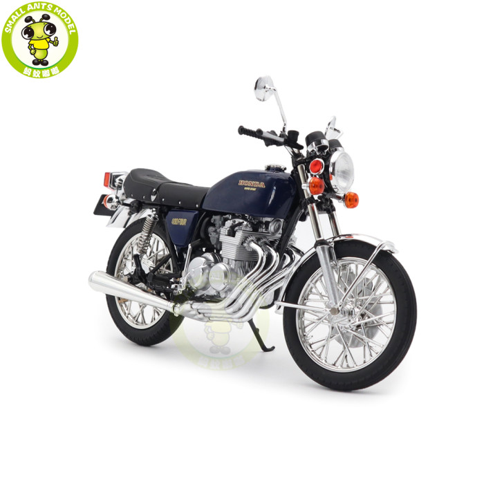 1/12 AOSHIMA Honda CB400FOUR Diecast Model Motorcycle Car Toy Gifts For Friends Father