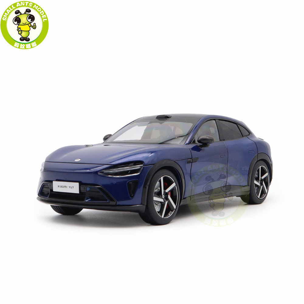 1/18 XIAOMI MI YU7 Diecast Model Toys Car Gifts For Father Friends