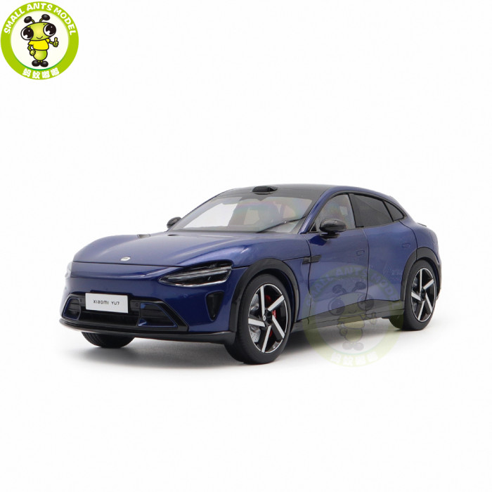1/18 XIAOMI MI YU7 Diecast Model Toys Car Gifts For Father Friends
