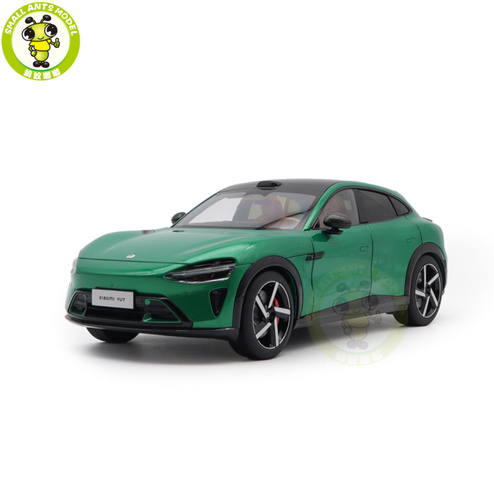 1/18 XIAOMI MI YU7 Diecast Model Toys Car Gifts For Father Friends