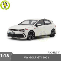 1/18 VW Volkswagen Golf GTI 2021 Norev 188593 Diecast Model Toys Car Gifts For Friends