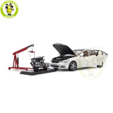 1/18 Motorhelix Mercedes Benz S600L S600 S CLASS W221 Diecast Model Toy Car Gifts For Friends Father
