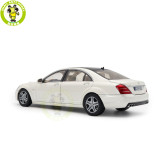 1/18 Motorhelix Mercedes Benz S600L S600 S CLASS W221 Diecast Model Toy Car Gifts For Friends Father