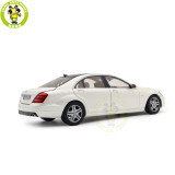 1/18 Motorhelix Mercedes Benz S600L S600 S CLASS W221 Diecast Model Toy Car Gifts For Friends Father