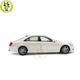 1/18 Motorhelix Mercedes Benz S600L S600 S CLASS W221 Diecast Model Toy Car Gifts For Friends Father