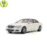 1/18 Motorhelix Mercedes Benz S600L S600 S CLASS W221 Diecast Model Toy Car Gifts For Friends Father