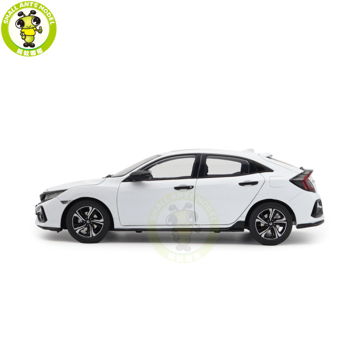 1/18 Honda CIVIC 10th Generation 2019 Hatchback Diecast Model Car Gifts For Friends