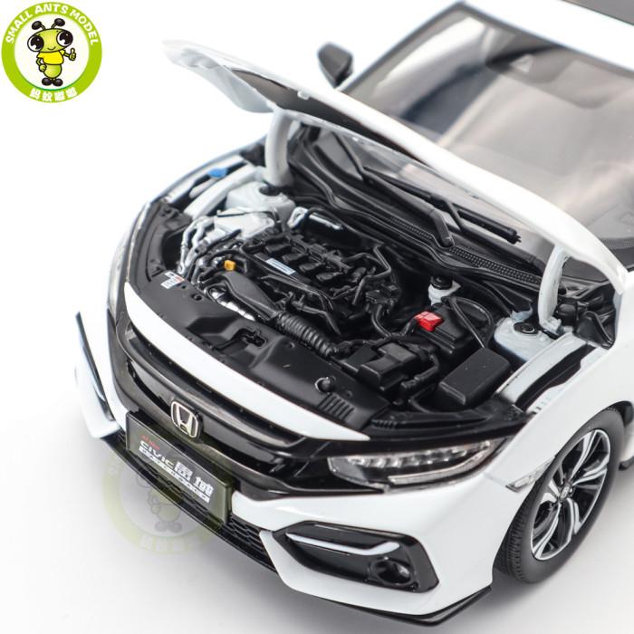 1/18 Honda CIVIC 10th Generation 2019 Hatchback Diecast Model Car Gifts For Friends