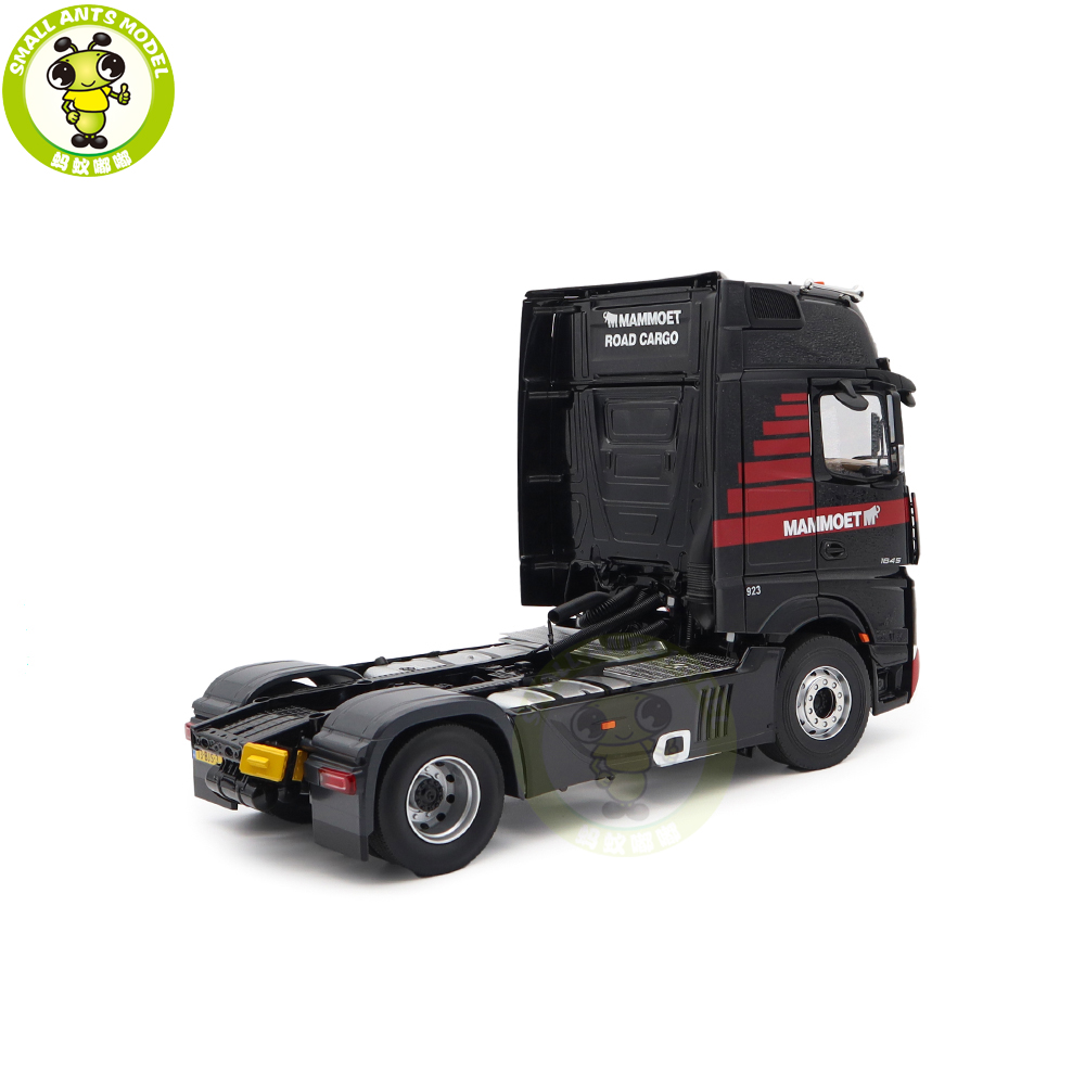 1/18 NZG Mercedes Benz Actros 4×2 MAMMOET Truck Trailer Diecast