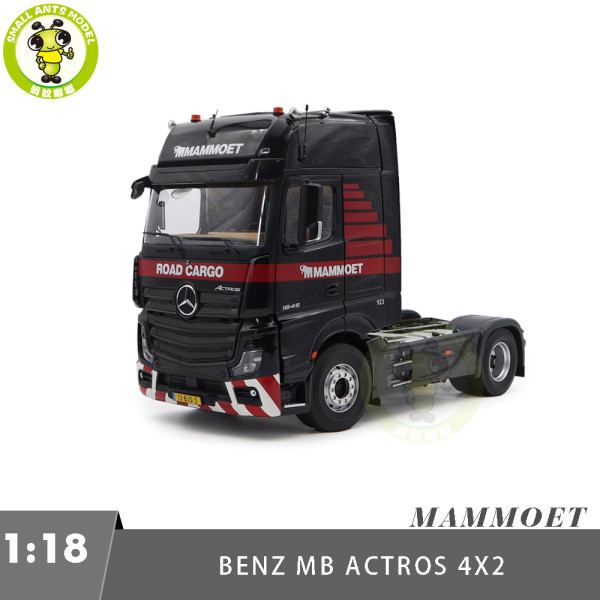 1/18 NZG Mercedes Benz Actros 4×2 MAMMOET Truck Trailer Diecast Model Car Truck Gifts For Friends