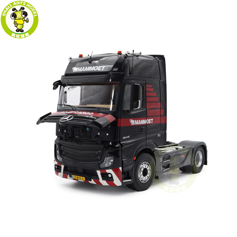 MAMMOET Mercedes-Benz ミニカー 1/50 1/18 NZG Mercedes Benz Actros 4×2 MAMMOET Truck Trailer Diecast