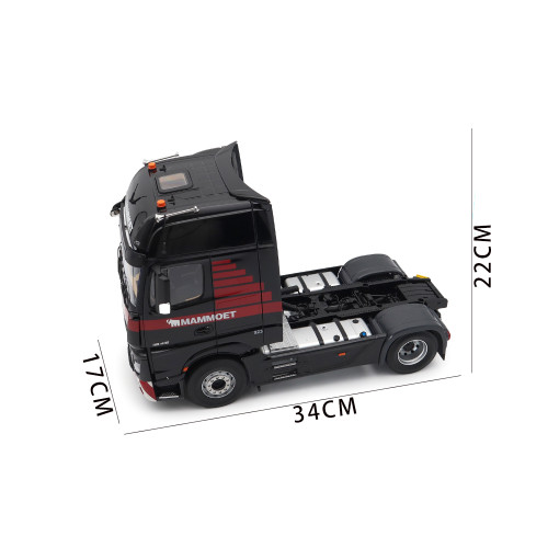 1/18 NZG Mercedes Benz Actros 4×2 MAMMOET Truck Trailer Diecast Model Car Truck Gifts For Friends