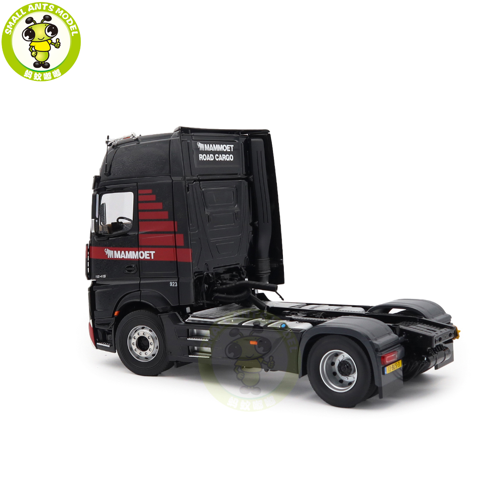 1/18 NZG Mercedes Benz Actros 4×2 MAMMOET Truck Trailer Diecast