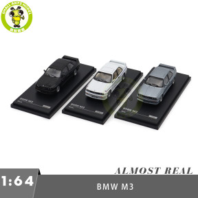 1/64 Almost Real BMW M3 E30 Diecast Model Toys Car Gifts For Friends
