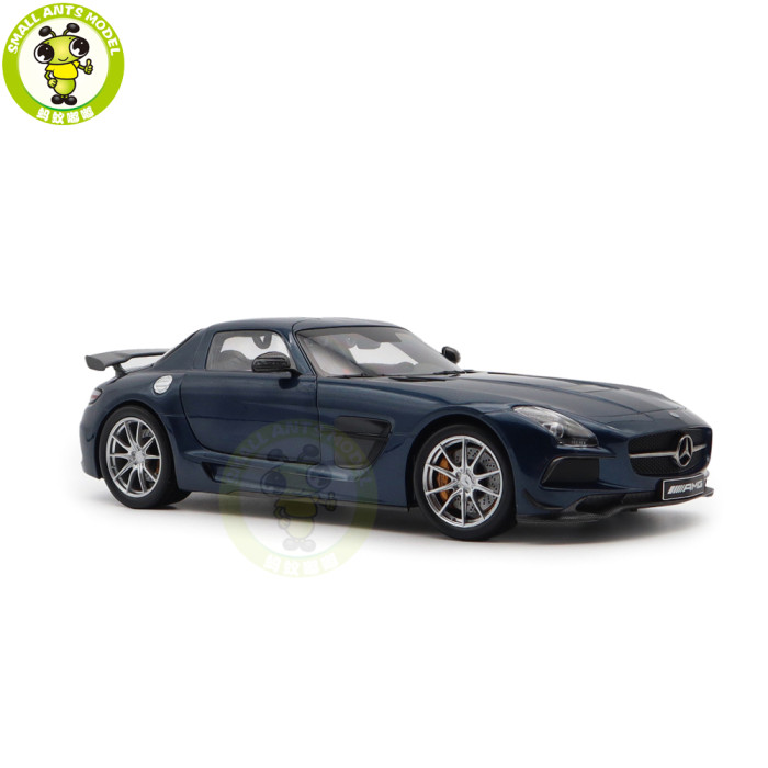 1/18 Minichamps Mercedes-Benz AMG SLS Black Series 2013 Diecast Model Toys Car Gifts For Father Friends