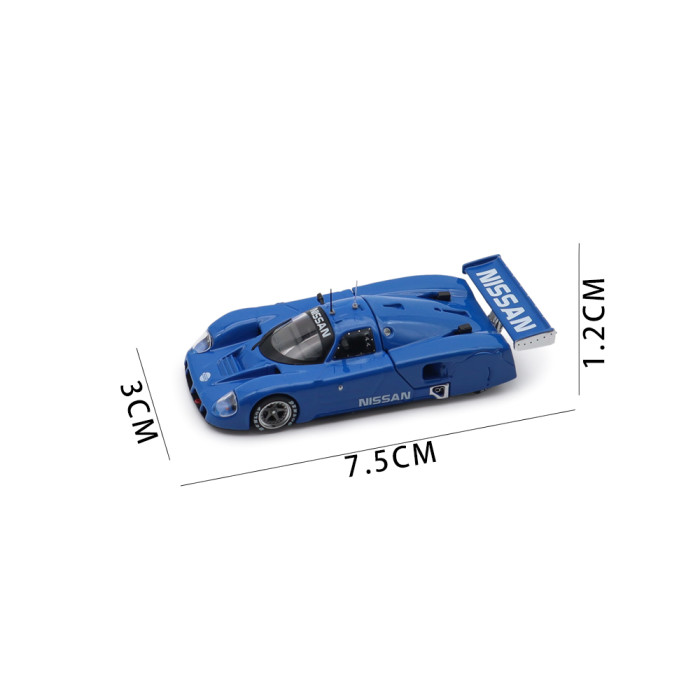 1/64 INNO Nissan R89C World Sports Car Championship 1989 Diecast Model Toy Car Gifts For Father Friends