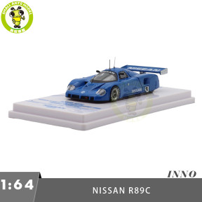 1/64 INNO Nissan R89C World Sports Car Championship 1989 Diecast Model Toy Car Gifts For Father Friends